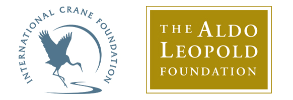 International Crane Foundation and The Aldo Leopold Foundation logos
